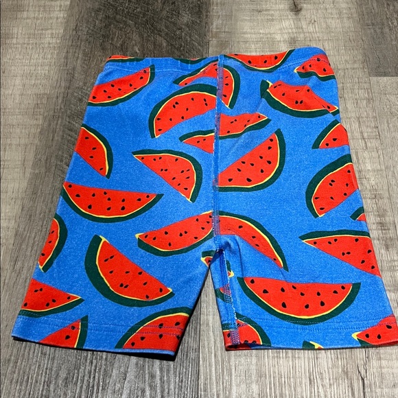 Hanna Andersson watermelon short pajama set size 130cm size 8 - Picture 9 of 12